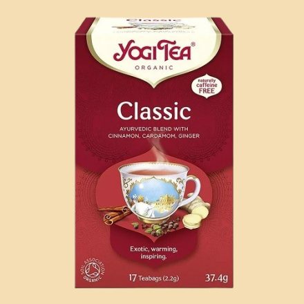 Yogi Classic Bio Tea (Klasszikus bio tea fahéjjal) 17db