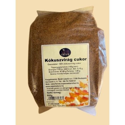 Szpm natura Kókuszvirág cukor 0,5kg