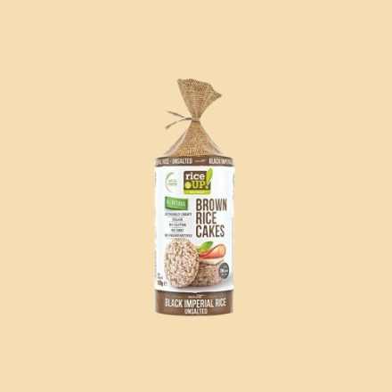 Rice Up fekete rizses natúr puffasztott szelet 120g