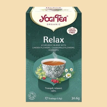 Yogi Relax Bio Tea (Relaxáló tea) 17db