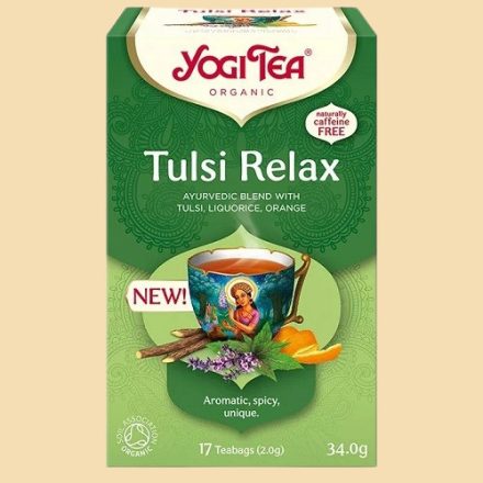 Yogi Tulsi Relax Bio tea (Pihentető Tulsi tea) 17db