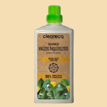 Cleaneco organikus viaszos padlótisztító (carambola levél viaszból) 1liter