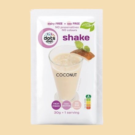 DotsDiet diétás Kókusz ízű shake 30g (1 adag)