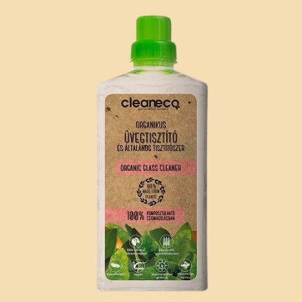 Cleaneco organikus üvegtisztító és általános tisztítószer 1liter