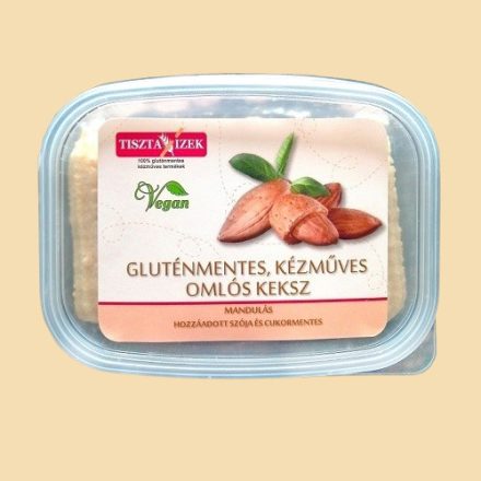 Tiszta Ízek mandulás omlós gluténmentes keksz 180g