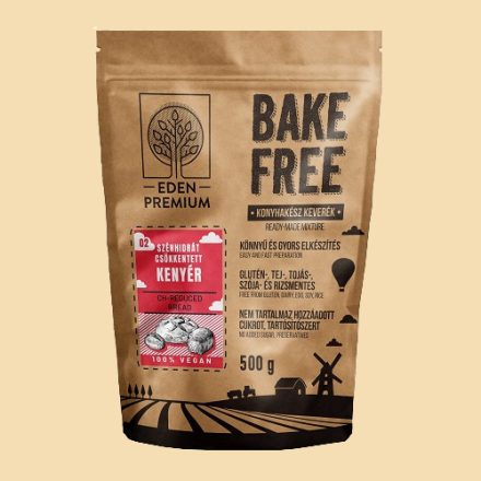 Bake Free szénhidrátcsökkentett kenyér lisztkeverék 500g