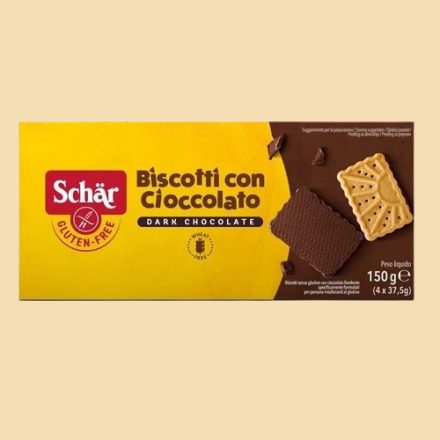 Schär Biscotti csokoládés keksz 150g