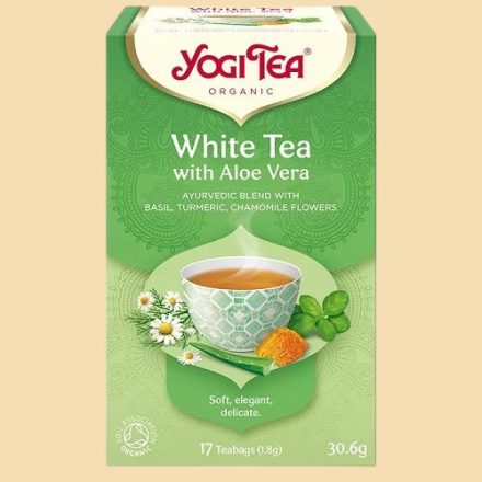 Yogi White bio tea aloe verával